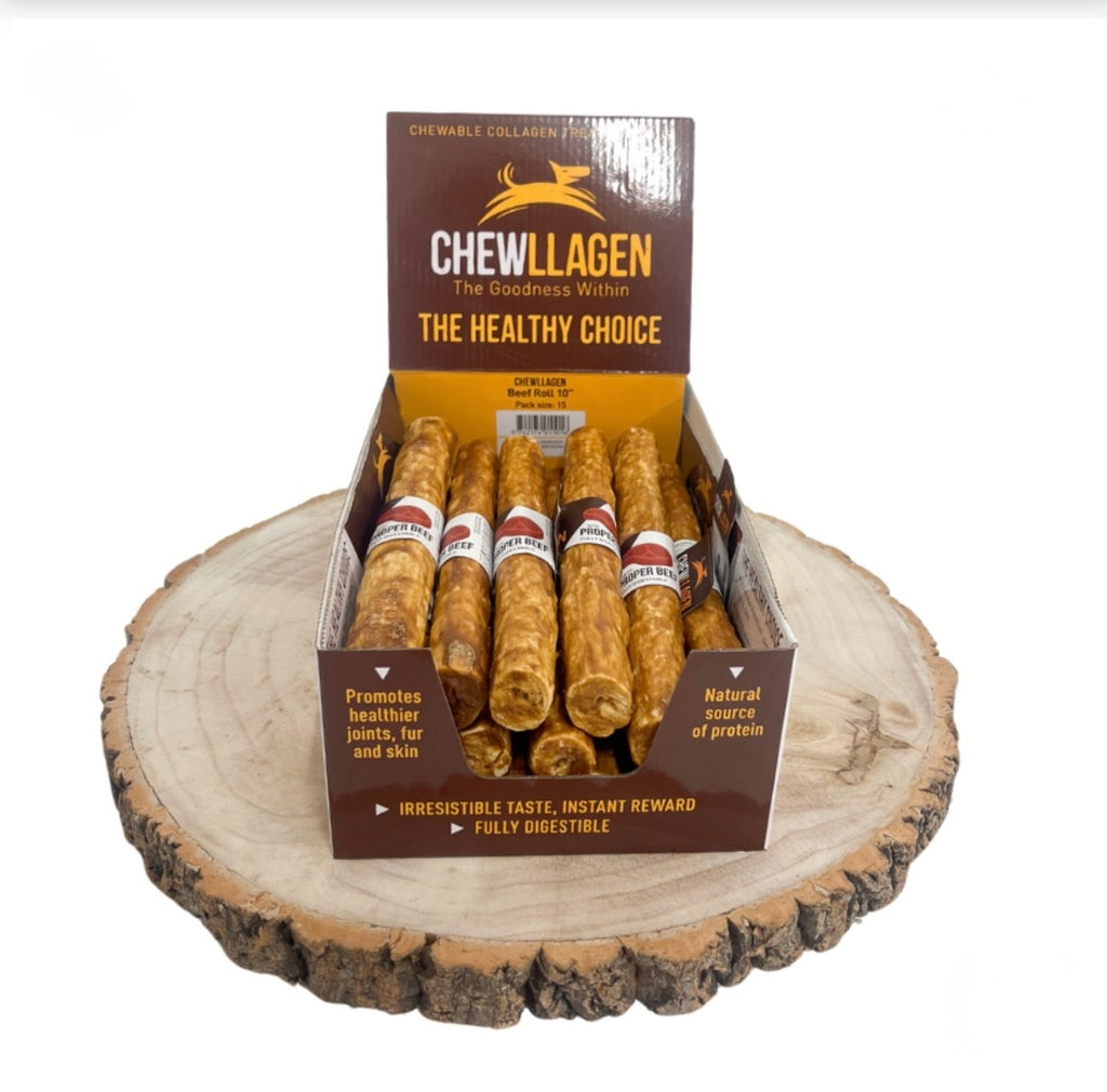 Chewllagen Beef Roll 10”