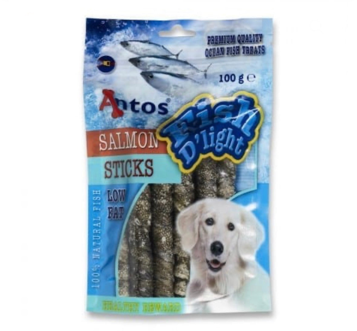 Fish D’Light Salmon Sticks (100g)